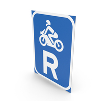 South African Sign Reserved for Motorcycles PNG & PSD Images