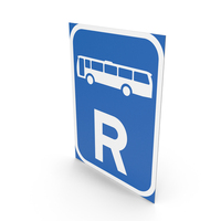 South African Sign Reserved for Buses PNG & PSD Images