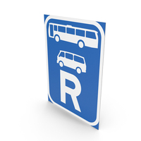 South African Sign Reserved for Buses and Mini Buses PNG & PSD Images