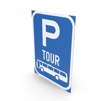 South African Sign Parking for Tour Buses PNG & PSD Images
