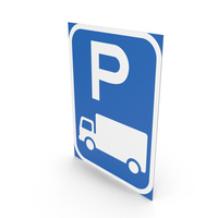 South African Sign Parking for Goods Vehicles PNG & PSD Images