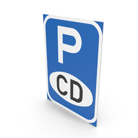 South African Sign Parking for Diplomatic Vehicles PNG & PSD Images