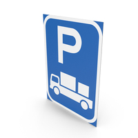 South African Sign Parking for Delivery Vehicles PNG & PSD Images