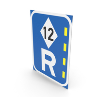 South African Sign Lane for High Occupancy Vehicles PNG & PSD Images