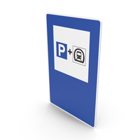 Spanish Sign Parking for Metro Users PNG & PSD Images