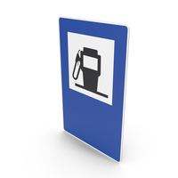Spanish Sign Fuel Station PNG & PSD Images