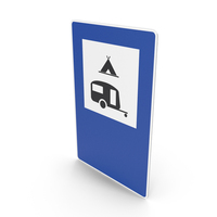 Spanish Sign Camping and Mobile Home Ground PNG & PSD Images