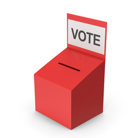 Red Vote Box PNG & PSD Images