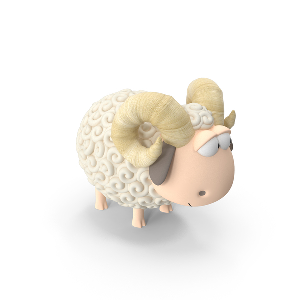 Cartoon Ram PNG & PSD Images