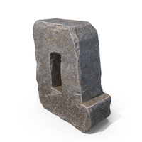 Stone Letter Q PNG & PSD Images