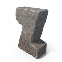 Stone Letter Z PNG & PSD Images