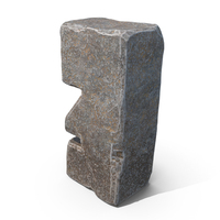 Stone Number 3 PNG & PSD Images