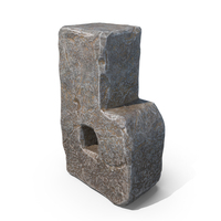 Stone Number 6 PNG & PSD Images