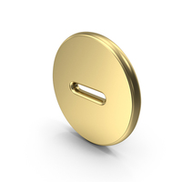 Minus Coin Symbol PNG & PSD Images