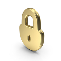 Pad Lock Symbol PNG & PSD Images