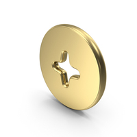 Plus Coin Symbol PNG & PSD Images