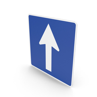 Spanish Sign One Lane PNG & PSD Images