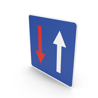 Spanish Sign Priority Over the Opposite Direction PNG & PSD Images