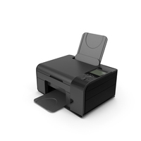 Black Inkjet Printer PNG & PSD Images