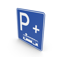 Turkish Sign Parking For Tram PNG & PSD Images