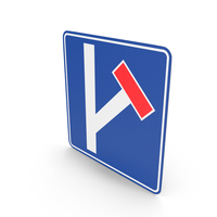 Turkish Sign No Through Side Road PNG & PSD Images