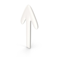 Up Arrow Porcelain PNG & PSD Images