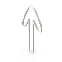 Up Arrow Porcelain PNG & PSD Images