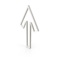 Up Arrow Porcelain PNG & PSD Images