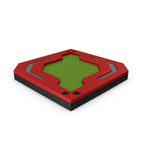 Scifi Element Red PNG & PSD Images