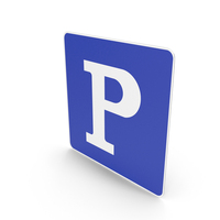 Chinese Sign Parking Place PNG & PSD Images