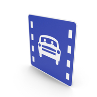 Chinese Sign High Occupancy Vehicle Lane PNG & PSD Images