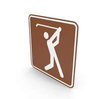 Chinese Golf Sign PNG & PSD Images