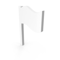 Flag Icon White PNG & PSD Images