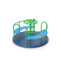 Green Playground Merry Go PNG & PSD Images
