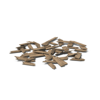 Wood Plank Debris PNG & PSD Images