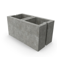 Cinder Block Double Sash 16x8 PNG & PSD Images