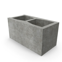 Cinder Block Pier Corner PNG & PSD Images