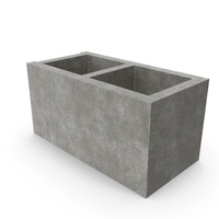 Cinder Block Stretcher Corner PNG & PSD Images