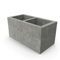 Cinder Block Stretcher Double Corner PNG & PSD Images
