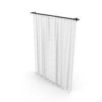Curtain LED Garland Blue PNG & PSD Images