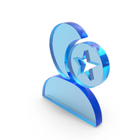 User With Star Favorite Symbol PNG & PSD Images