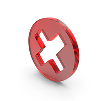 Wrong Cross Inside Round Frame Symbol PNG & PSD Images