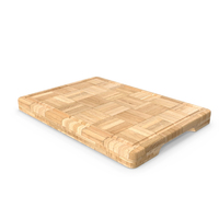 Light Bamboo Cutting Board Small PNG & PSD Images