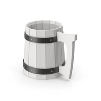 White Old Mug PNG & PSD Images