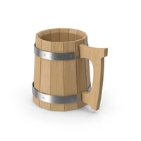 Wooden Mug PNG & PSD Images