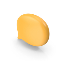 Talk Icon Empty Yellow PNG & PSD Images