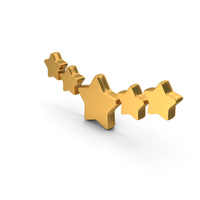 Five Star Rating Symbol PNG & PSD Images