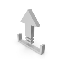 Upload Icon White PNG & PSD Images