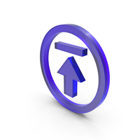 Circle Upload Icon Glass PNG & PSD Images