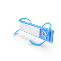 Search Icon Rectangle Bar Lines Blue PNG & PSD Images